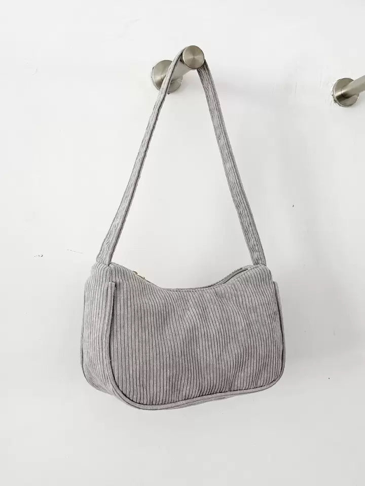Corduroy Minimalist Handbag