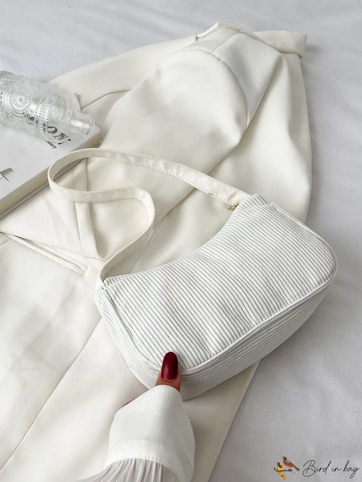 Corduroy Minimalist Handbag