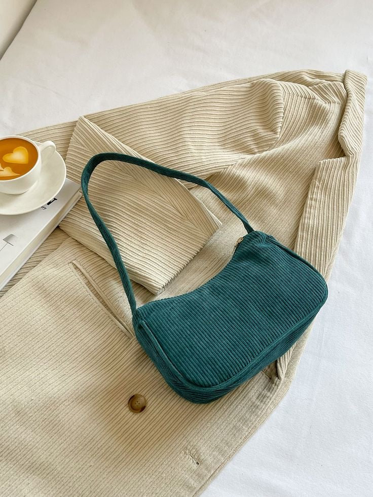 Corduroy Minimalist Handbag